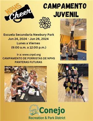 NPHS Summer Youth Cheer Camp Spanish